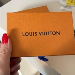 Louis Vuitton gift card box Authentic!!